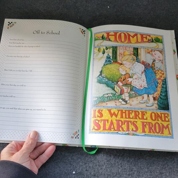 Vintage 1993 Baby Book A Mothers Journal Mary Engelbreit Unused Illustrated - Picture 9 of 13